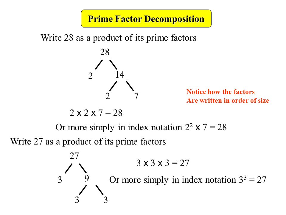 write as a product of prime factors calculator